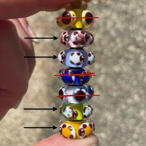 Trollbeads Turtles #2-3-6&7 only